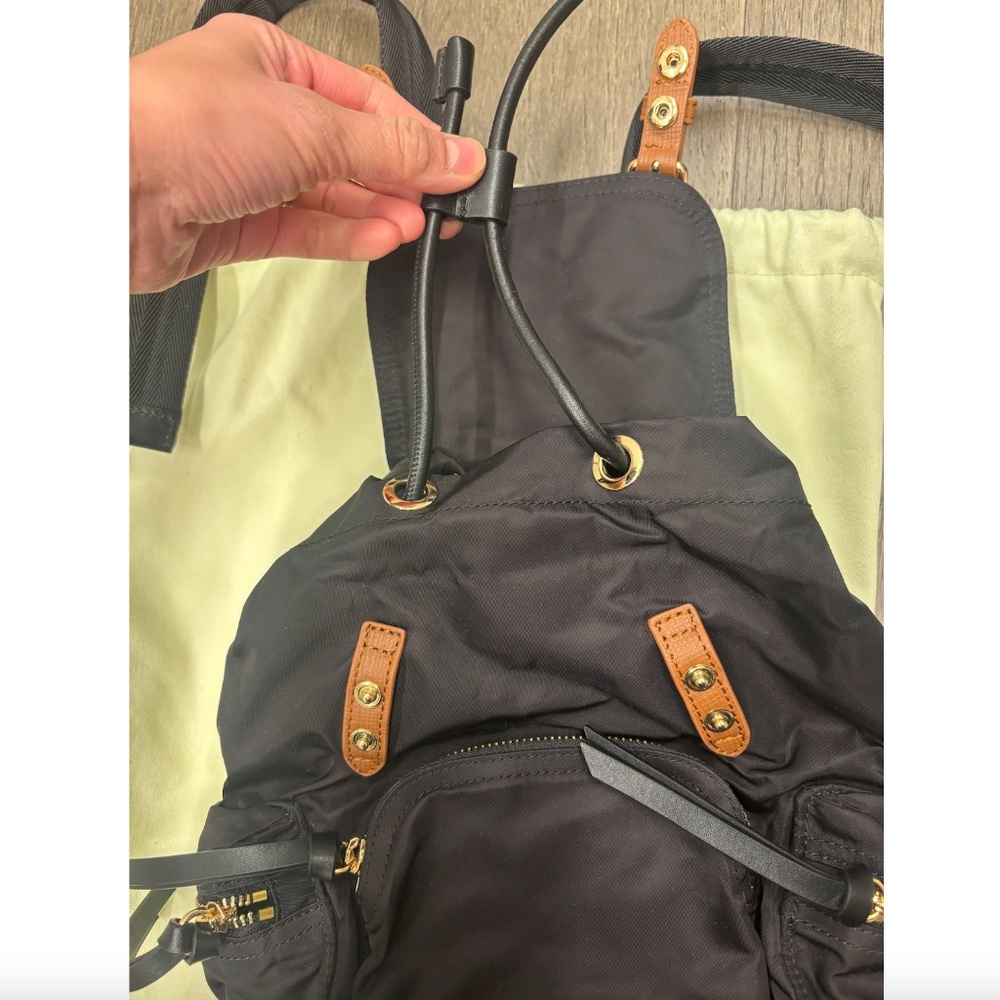 BURBERRY-Nylon Backpack - Picture 6 of 10